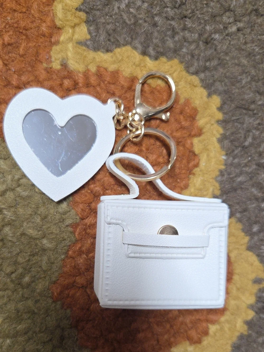Small Purse Keychain w/mirror